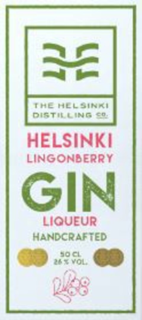 HELSINKI LINGONBERRY GIN LIQUEUR Logo (EUIPO, 05/03/2021)