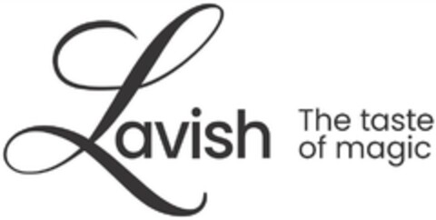 LAVISH THE TASTE OF MAGIC Logo (EUIPO, 08/18/2021)