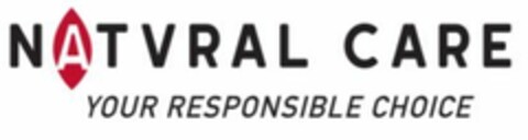 NATVRAL CARE YOUR RESPONSIBLE CHOICE Logo (EUIPO, 14.07.2022)