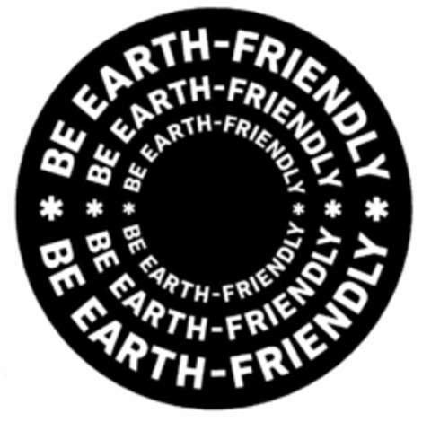 BE EARTH-FRIENDLY Logo (EUIPO, 10/06/2022)