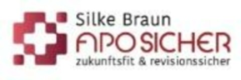 Silke Braun APO SICHER zukunftsfit & revisionssicher Logo (EUIPO, 22.03.2024)