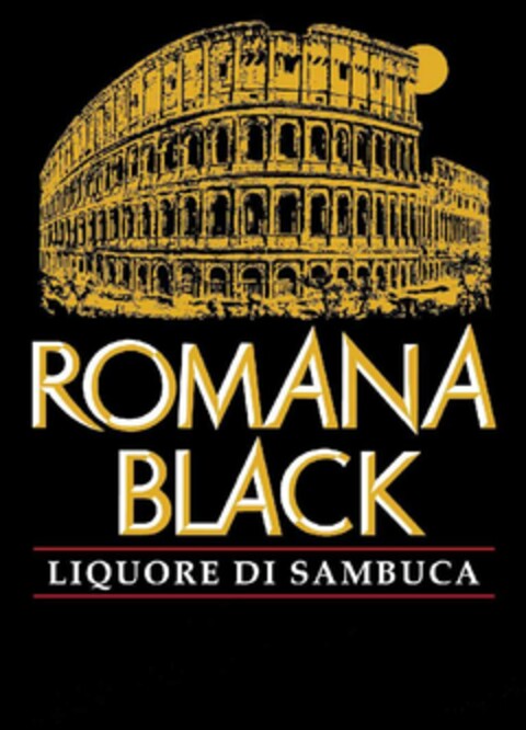 ROMANA BLACK LIQUORE DI SAMBUCA Logo (EUIPO, 04.03.2003)