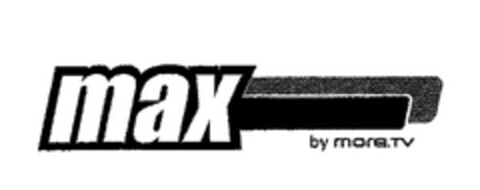 max by more.TV Logo (EUIPO, 12/29/2004)