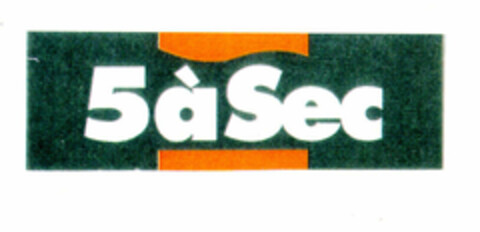 5 à Sec Logo (EUIPO, 09.06.1997)