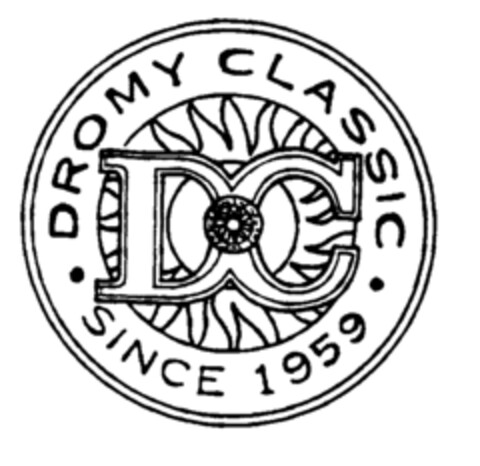 DROMY CLASSIC SINCE 1959 Logo (EUIPO, 08/04/1998)