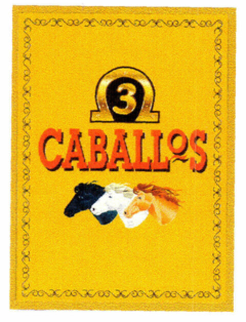 3 CABALLOS Logo (EUIPO, 22.09.1998)