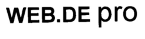 WEB.DE pro Logo (EUIPO, 17.08.2000)