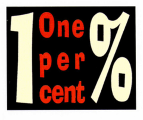 1 % One per cent Logo (EUIPO, 11.06.2002)