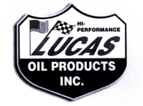 HI-PERFORMANCE LUCAS OIL PRODUCTS INC. Logo (EUIPO, 16.05.2003)