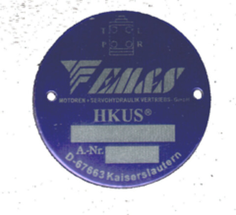 EM&S MOTOREN + SERVOHYDRAULIKVERTRIEBS GmbH HKUS A.-NR. D-67663 Kaiserslautern Logo (EUIPO, 05.11.2004)