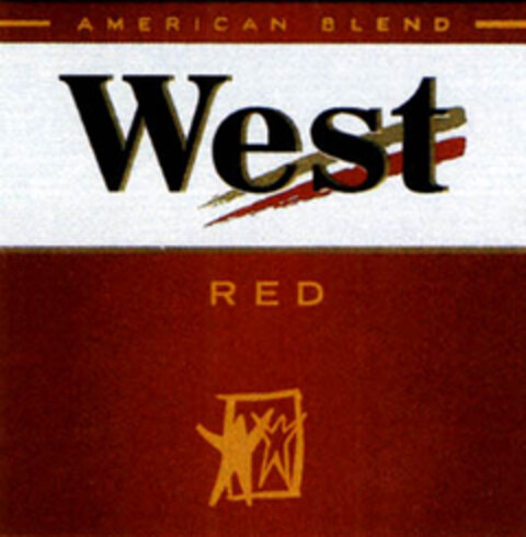 AMERICAN BLEND WEST RED Logo (EUIPO, 14.01.2005)