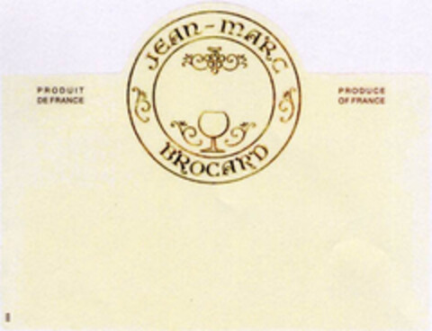 JEAN-MARC BROCARD PRODUIT DE FRANCE PRODUCE OF FRANCE Logo (EUIPO, 17.06.2005)