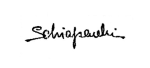 Schiaparelli Logo (EUIPO, 15.05.2007)