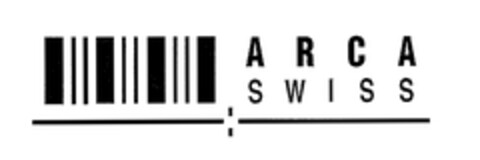 ARCA SWISS Logo (EUIPO, 16.05.2007)