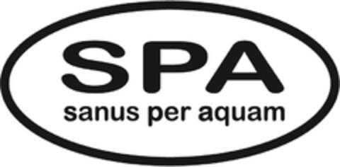 SPA sanus per aquam Logo (EUIPO, 10/08/2007)