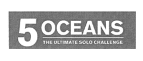 5 OCEANS THE ULTIMATE SOLO CHALLENGE Logo (EUIPO, 04/11/2008)