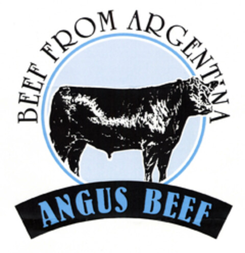 ANGUS BEEF BEEF FROM ARGENTINA Logo (EUIPO, 02/04/2009)