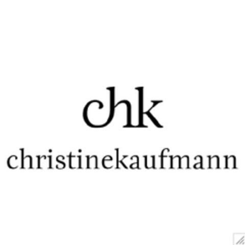 chk christinekaufmann Logo (EUIPO, 09.06.2009)