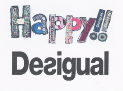 HAPPY DESIGUAL.DESIGUAL.DESIGUAL Logo (EUIPO, 29.12.2009)