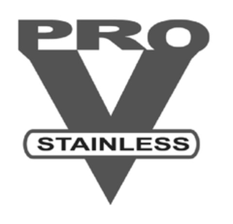 PRO V STAINLESS Logo (EUIPO, 15.03.2010)