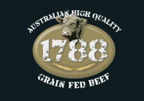 1788 AUSTRALIAN HIGH QUALITY GRAIN FED BEEF Logo (EUIPO, 08.09.2011)