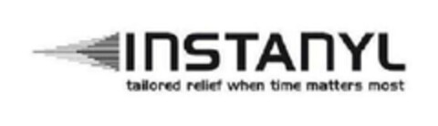 INSTANYL tailored relief when time matters most Logo (EUIPO, 22.02.2012)