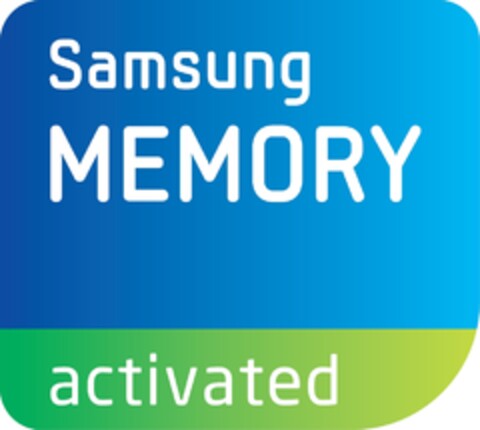 Samsung MEMORY activated Logo (EUIPO, 07/17/2012)