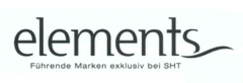 elements Führende Marken exklusiv bei SHT Logo (EUIPO, 08/01/2012)