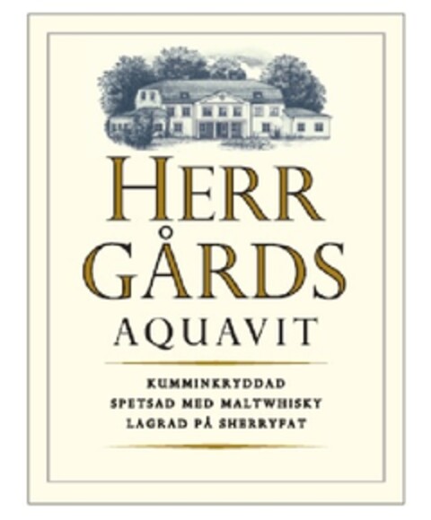 HERRGÅRDS AQUAVIT Logo (EUIPO, 28.09.2012)