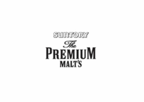 SUNTORY The PREMIUM MALT'S Logo (EUIPO, 23.07.2014)