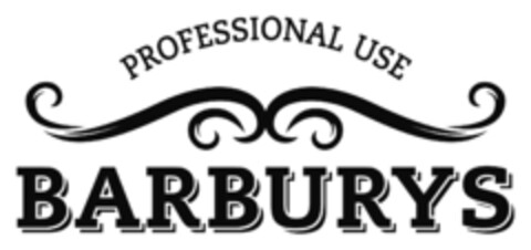 BARBURYS PROFESSIONAL USE Logo (EUIPO, 09.02.2015)