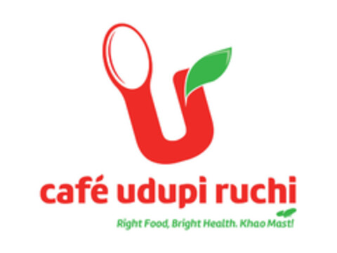 café udupi ruchi Right Food, Bright Health. Khao Mast! Logo (EUIPO, 30.03.2016)