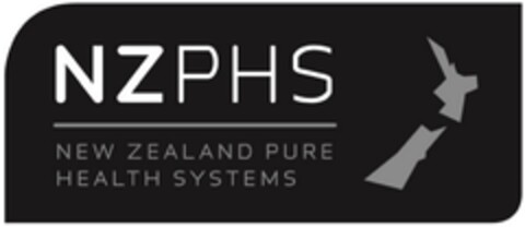 NZPHS NEW ZEALAND PURE HEALTH SYSTEMS Logo (EUIPO, 17.05.2016)