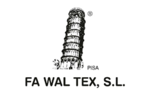 PISA FA WAL TEX, S.L. Logo (EUIPO, 05.09.2016)