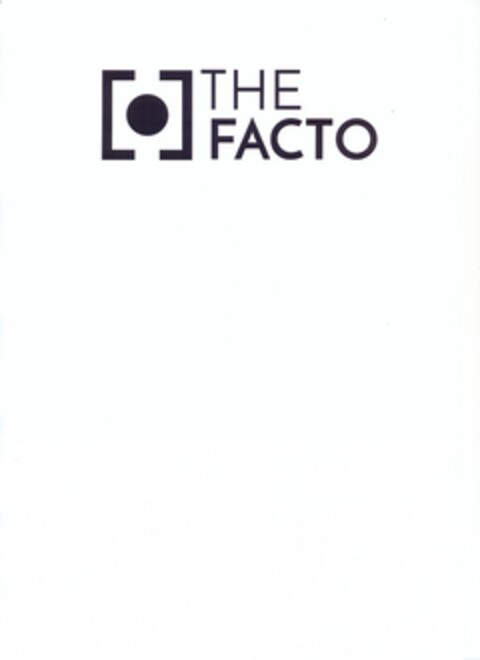 THE FACTO Logo (EUIPO, 04/20/2017)
