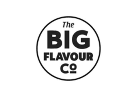 The BIG FLAVOUR Co Logo (EUIPO, 18.10.2018)