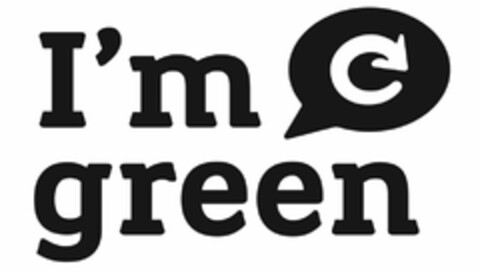 I'M GREEN Logo (EUIPO, 13.11.2019)