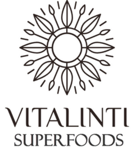 VITALINTI SUPERFOODS Logo (EUIPO, 25.11.2019)