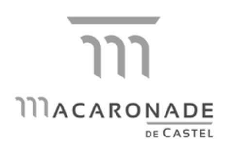 MACARONADE DE CASTEL Logo (EUIPO, 07.02.2020)