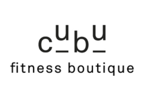 CUBU FITNESS BOUTIQUE Logo (EUIPO, 21.10.2021)