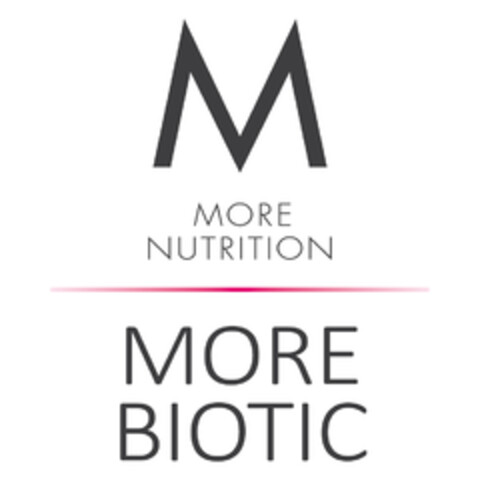M MORE NUTRITION MORE BIOTIC Logo (EUIPO, 08.09.2022)