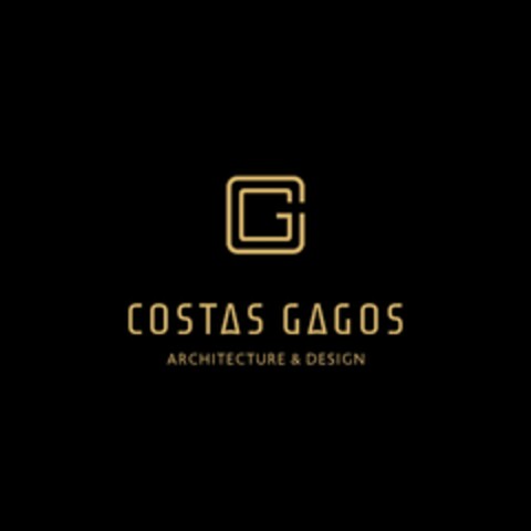 COSTAS GAGOS ARCHITECTURE & DESIGN Logo (EUIPO, 10/12/2023)