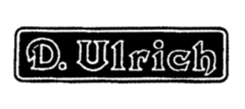 D. Ulrich Logo (EUIPO, 01.04.1996)