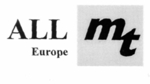 ALL mt Europe Logo (EUIPO, 05/30/1998)