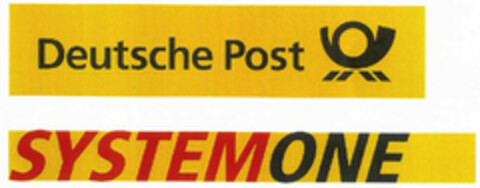 Deutsche Post SYSTEMONE Logo (EUIPO, 11/20/2000)