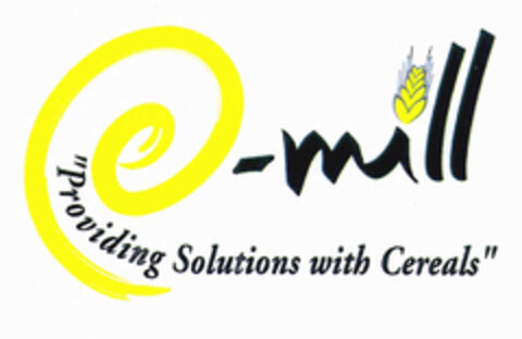 e-mill "Providing Solutions with Cereals" Logo (EUIPO, 27.12.2001)