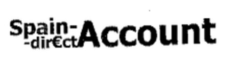 Spain- dir€ct Account Logo (EUIPO, 05/12/2003)