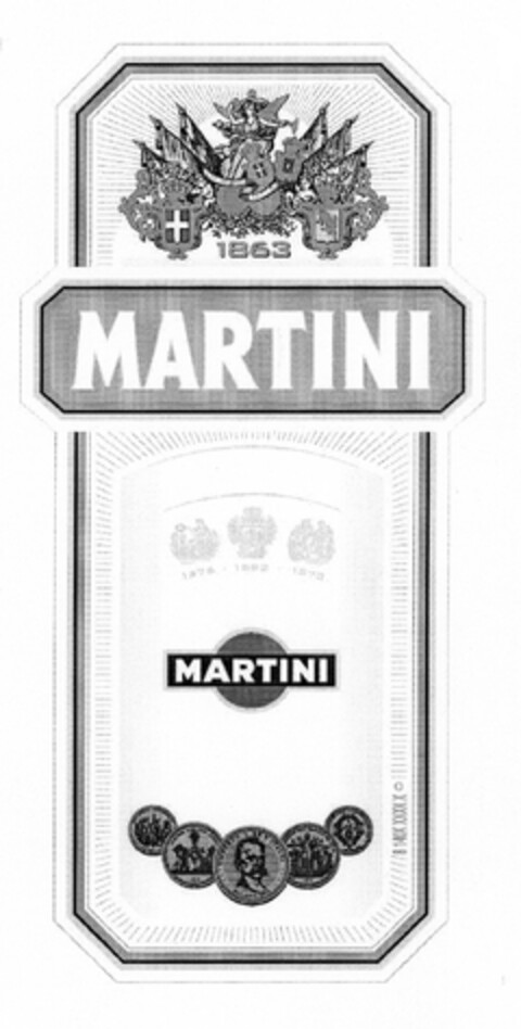 MARTINI 1863 Logo (EUIPO, 31.10.2003)