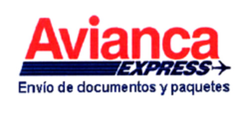 Avianca EXPRESS Envío de documentos y paquetes Logo (EUIPO, 02.03.2004)