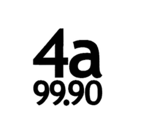 4a 99.90 Logo (EUIPO, 07.10.2005)